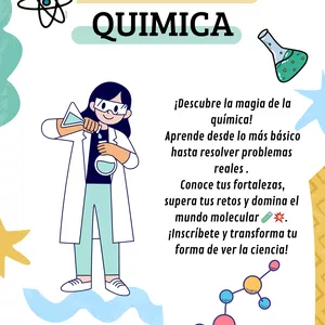 Imagen de portada para Curso online 📚 clases de química básica