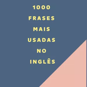 Imagem de capa para o Ebook 1000 frases - inglês 