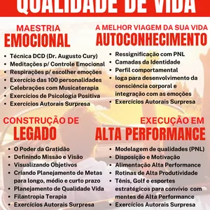 Imagem do curso Realizando com Qualidade Vida - PNL, Meditação e Coaching