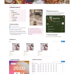 Imagem de capa para o Curso online Diário de Leitura Book Lover