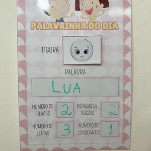 Imagem de capa para o Ebook Revenda Cartaz Palavrinha do Dia