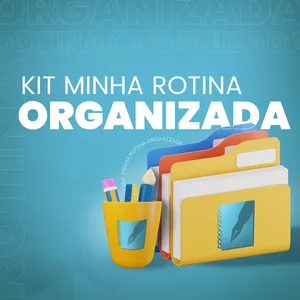 Imagem de capa para o Curso online Kit Minha Rotina Organizada 