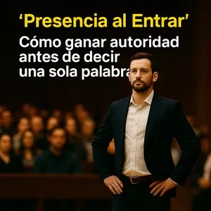 Imagen de portada para Curso online 🔥 “Cuando Tu Postura Habla por Ti”: Cómo ganar autoridad antes de decir una sola palabra