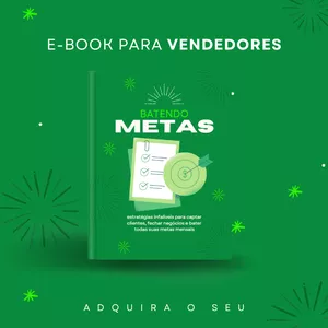 Imagem de capa para o Ebook Batendo Metas