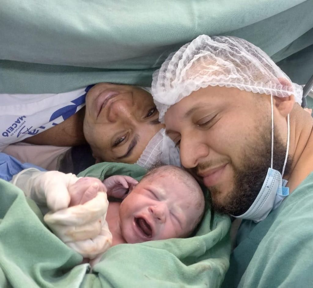 Ana Paula, mãe de primeira viagem