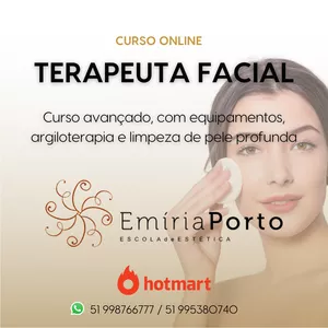 Curso Curso de Terapeuta Facial (Limpeza de Pele Básico)