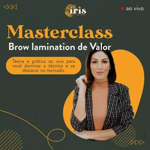 Imagem de capa para o Curso online Masterclass Brow Lamination de Valor