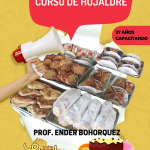Imagen de portada para Ebook Guía Recetario Curso Masa de Hojaldre