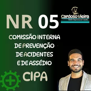 Imagem do curso NR-05 - COMISSÃO INTERNA DE PREVENÇÃO DE ACIDENTES E DE ASSÉDIO - CIPA