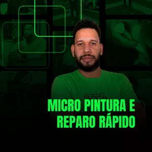 Imagem de capa para o Curso online MICRO PINTURA E REPARO RÁPIDO