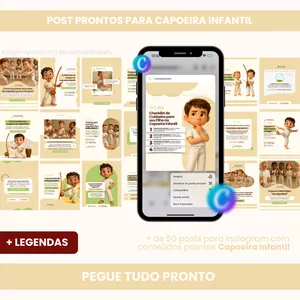 Imagem do curso PACK PARA CAPOEIRA INFANTIL