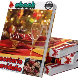 Imagen de portada para Ebook Cocina de Celebración: Recetas Destacadas para Navidad