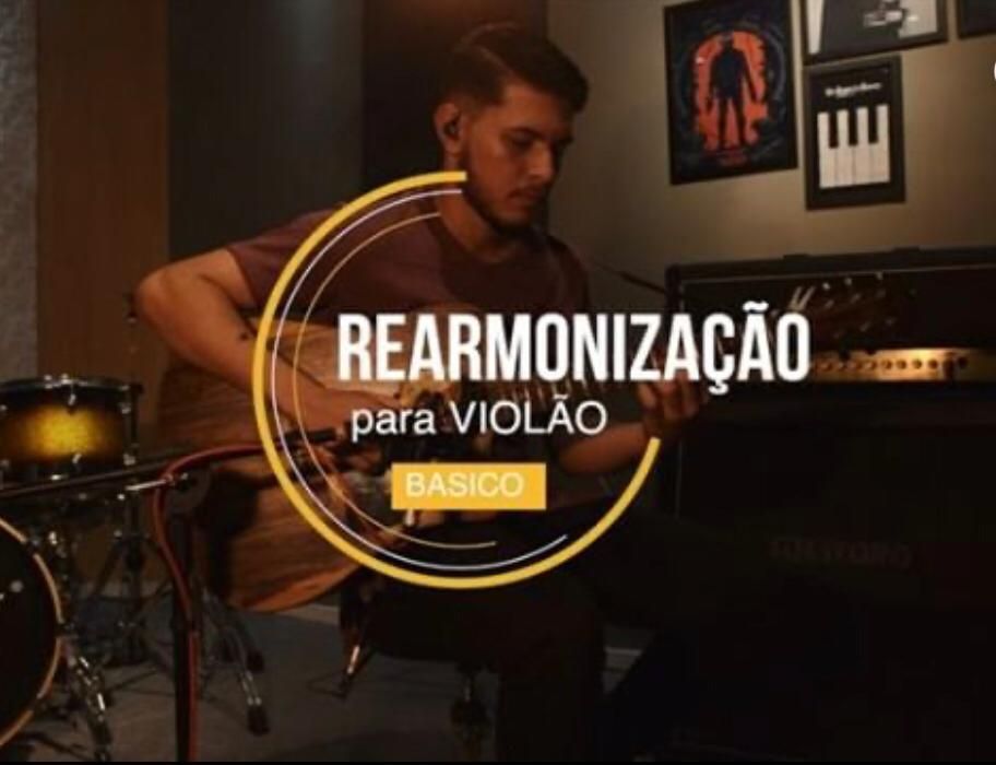 Imagem do curso aprenda Rearmonização no violão 
