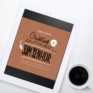 Imagem de capa para o Ebook Criativo e Empreendedor, Sim Senhor - Ebook + Audiobook
