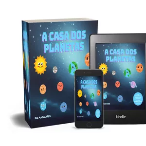 Imagem de capa para o Ebook A casa dos planetas