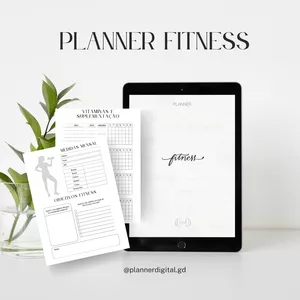 Imagem de capa para o Curso online Planner fitness