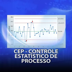 Imagem de capa para o Curso online CEP - Controle Estatístico de Processo Avançado