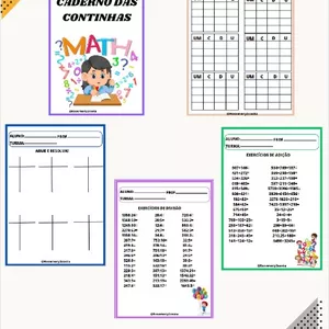 Imagem de capa para o Ebook CADERNO DAS CONTINHAS