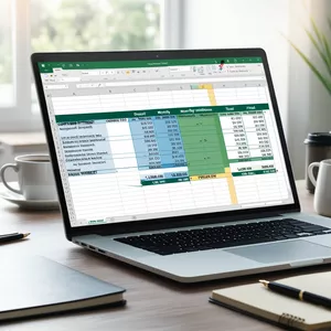Imagem de capa para o Ebook Planilha de Juros Compostos - Excel