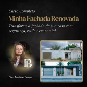 Imagem de capa para o Curso online Minha Fachada Renovada
