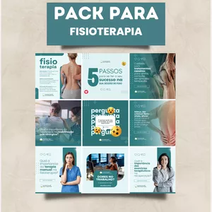 Imagem de capa para o Curso online PACK FISIOTERAPIA 
