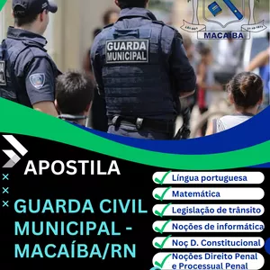 Imagem do curso Apostila Guarda Civil Municipal Macaíba - RN