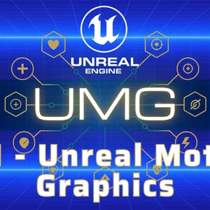 Imagem de capa para o Curso online Unreal Engine 5 – UMG e UI/UX – Crie Interfaces Incríveis!