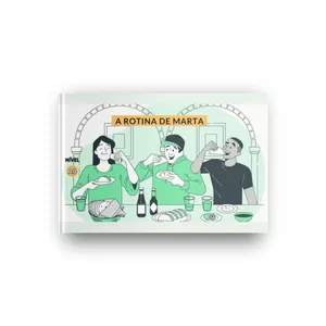 Imagem de capa para o Ebook A rotina de Marta