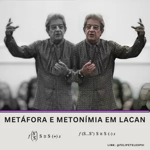 Imagem de capa para o Curso online CURSO | METÁFORA E METONÍMIA EM LACAN