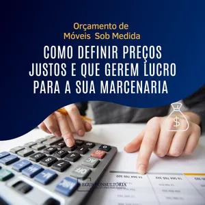 Imagem de capa para o Curso online Orçamento de Móveis Sob Medida: Como Definir Preços Justos e que gerem lucro para a sua marcenaria