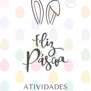 Imagem de capa para o Ebook Atividades Psicomotoras de Páscoa