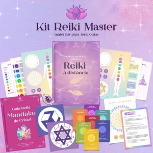 Imagem de capa para o Ebook Kit Terapeuta Reiki Master -  Pranchas e Materiais para Atendimentos