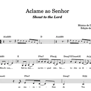 Imagem de capa para o Ebook Aclame ao Senhor