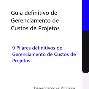 Imagem de capa para o Ebook Gerenciamento de Custos de Projetos