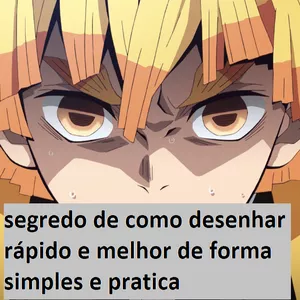 Imagem do curso segredo de como desenhar animes 