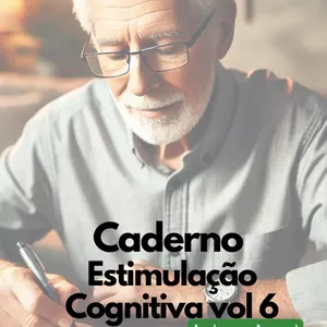 Imagem de capa para o Ebook Caderno de Estimulação Cognitiva Vol 6