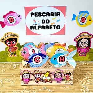 Imagem de capa para o Ebook PESCARIA DO ALFABETO 