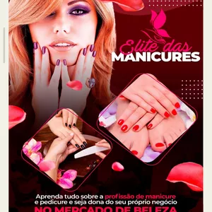 Imagem de capa para o Ebook Manicure do Zero ao Profissional