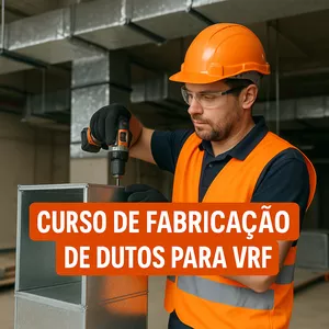 Imagem de capa para o Curso online Curso de fabricação de Dutos para VRF.