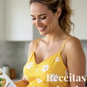 Imagem de capa para o Ebook Receitas Saudáveis para Gestantes – Nutrição e Sabor em Minutos