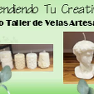Imagen de portada para Curso online Encendiendo Tu Creatividad: Curso Taller de Velas Artesanales