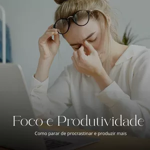 Imagem de capa para o Ebook Foco e Produtividade 