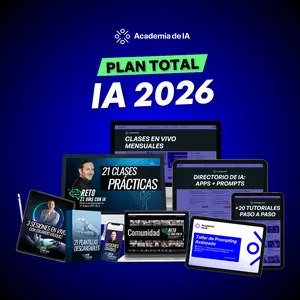 Imagen de portada para Curso online Plan Total IA 2026