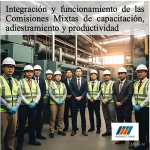 Imagen de portada para Curso online Integración y funcionamiento de las Comisiones Mixtas de Capacitación, Adiestramiento y Productividad