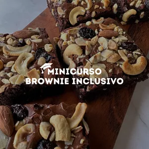 Imagem de capa para o Curso online Minicurso Brownie Inclusivo