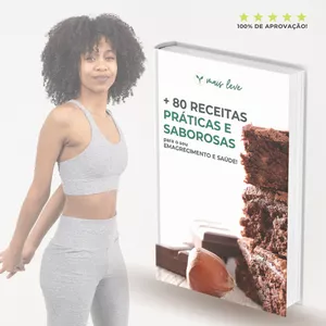 Imagem de capa para o Ebook Receitas práticas e saborosas para o seu emagrecimento
