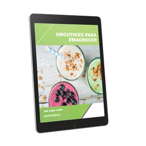 Imagem de capa para o Ebook Smoothies para emagrecer
