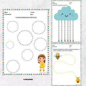 Imagem de capa para o Ebook KIT ATIVIDADES PARA COORDENAÇÃO MOTORA