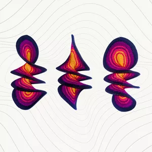 Imagem de capa para o Ebook Catavento Gaya  - Receita de Crochê (Escultura Cinética + Manual Bônus)