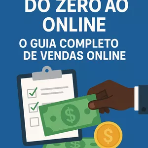 Imagem de capa para o Ebook Do zero ao online: O guia completo de vendas online 